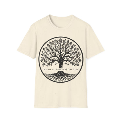 We Are All Leaves of One Tree Unisex Softstyle T-Shirt