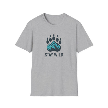 Stay Wild Mountain Emblem T-Shirt