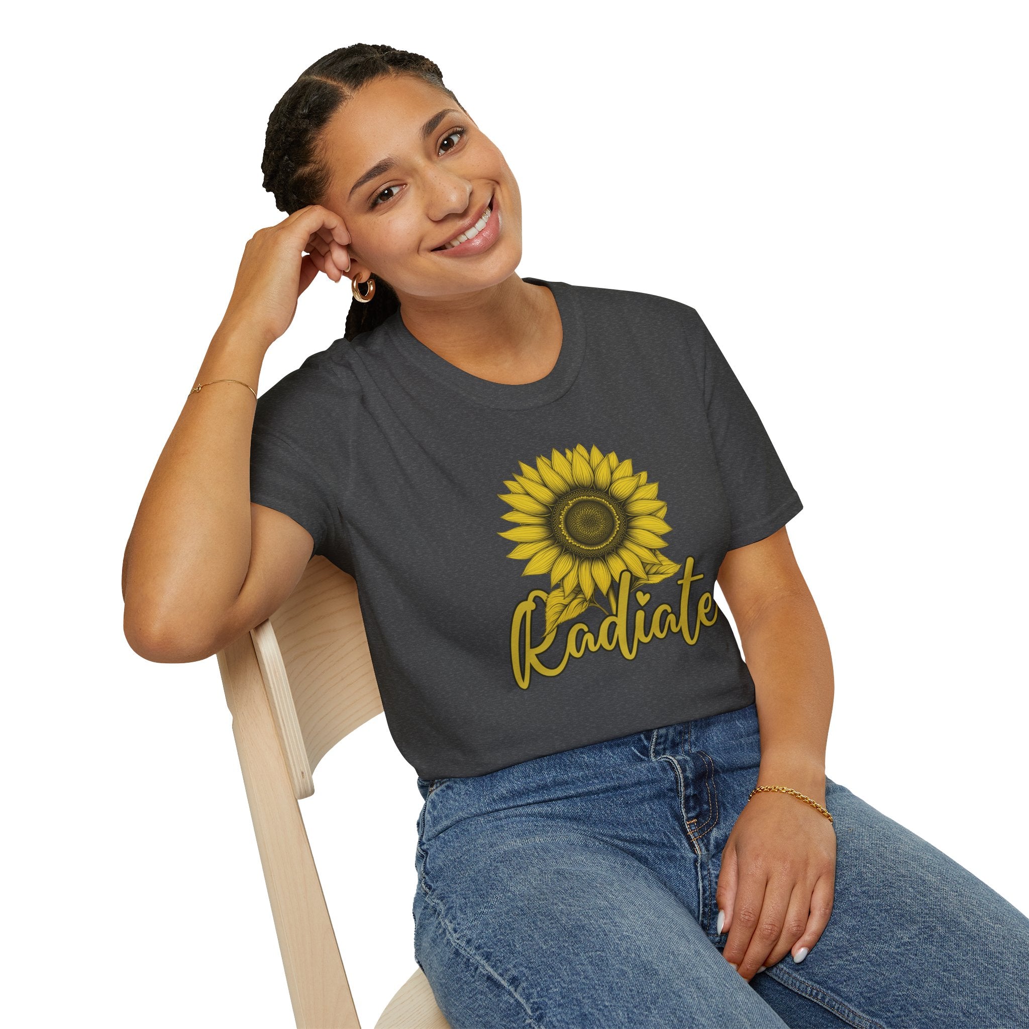 Radiate Sunflower Graphic T-Shirt