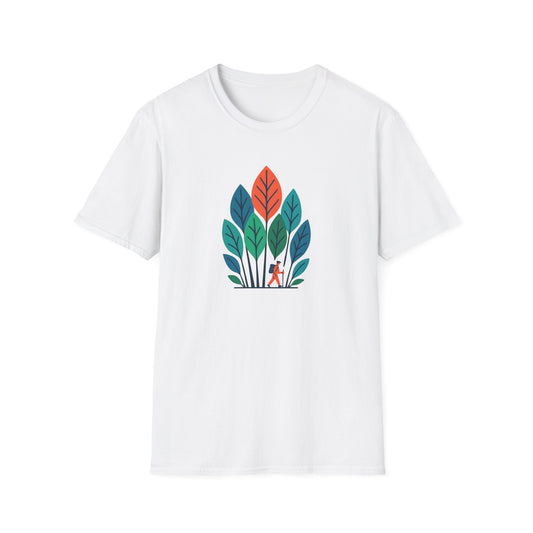 Hiker in Leaves T-Shirt