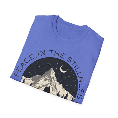 Unisex Softstyle T-Shirt - Nature Peaceful Vibes Graphic Tee