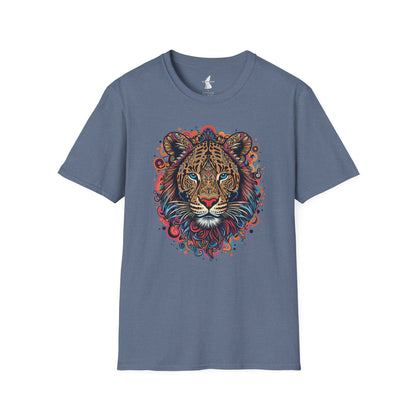 Vibrant Lion Eye-Catching Graphic T-Shirt