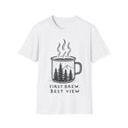 First Brew Best View T-Shirt