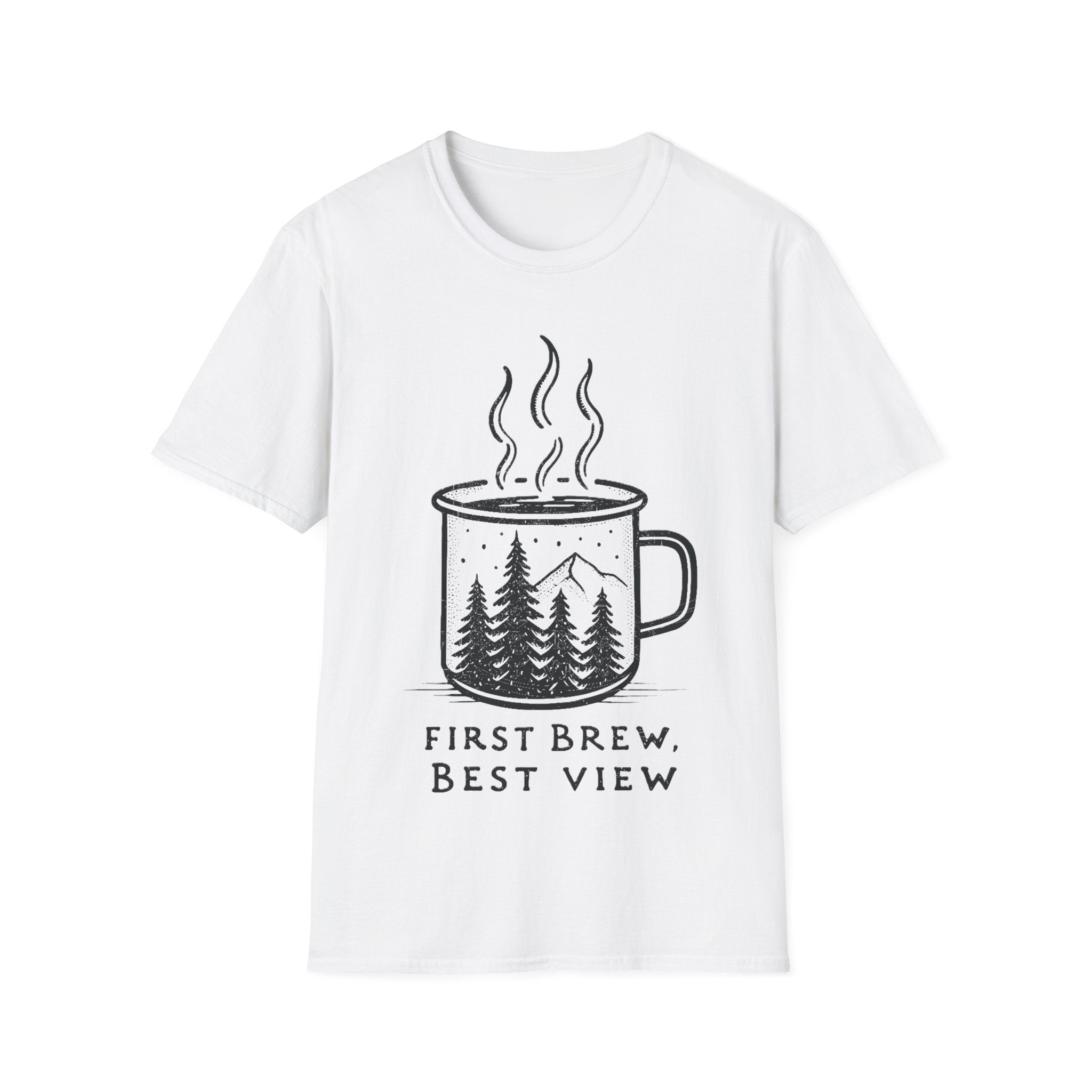 First Brew Best View T-Shirt