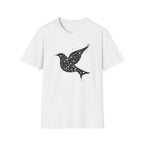 Celestial Bird Cosmic Stars T-Shirt