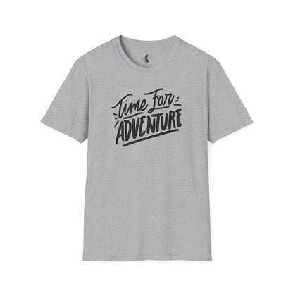 Time For Adventure text Graphic T-Shirt