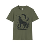 Celestial Howling Wolf T-Shirt