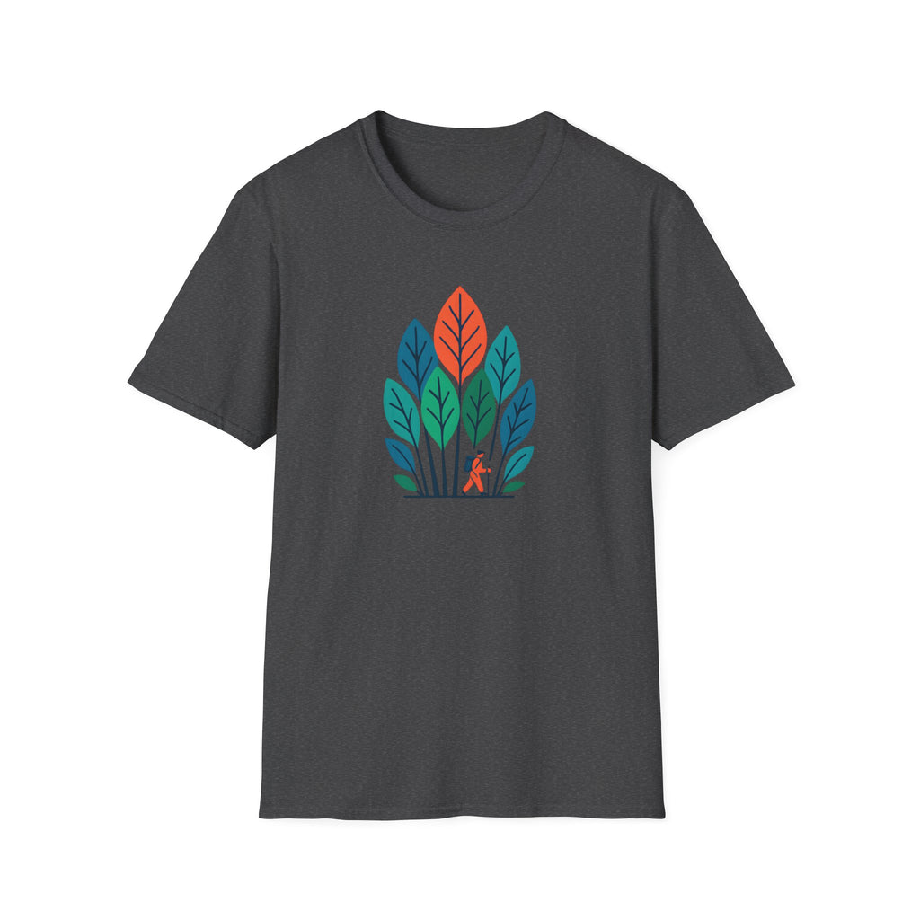Hiker in Leaves T-Shirt