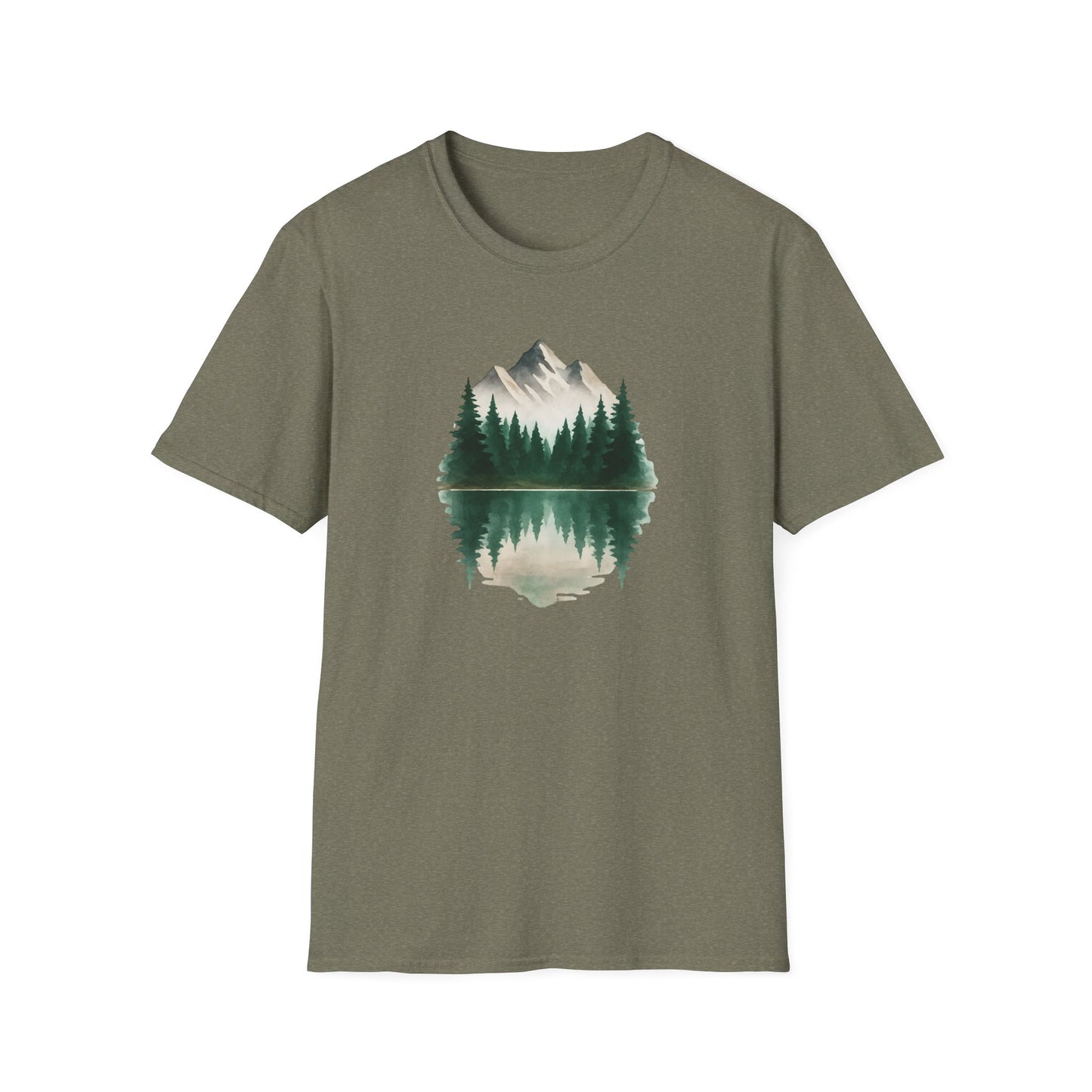 Mountain Lake Reflection T-Shirt