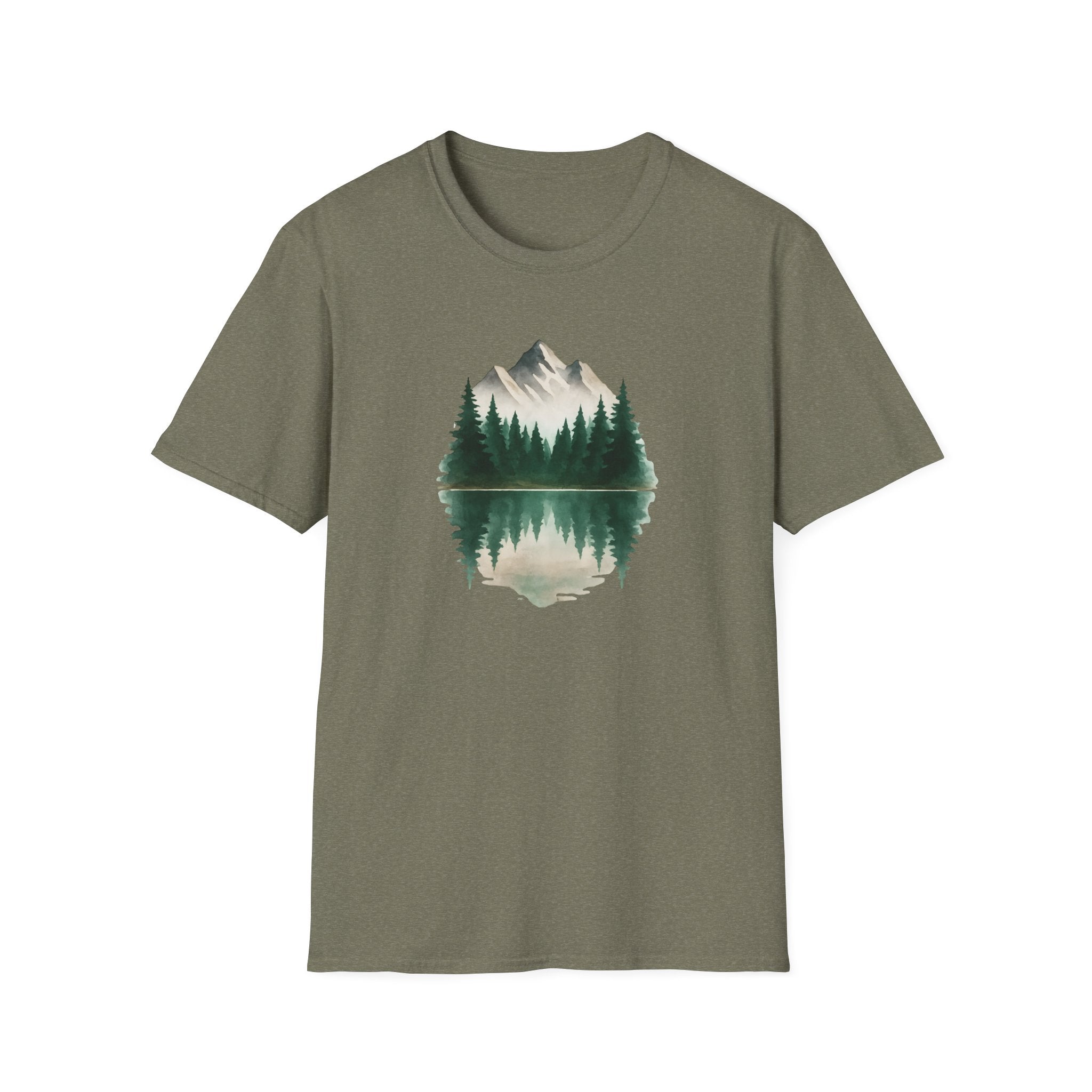Mountain Lake Reflection T-Shirt