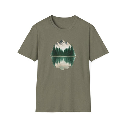 Mountain Lake Reflection T-Shirt