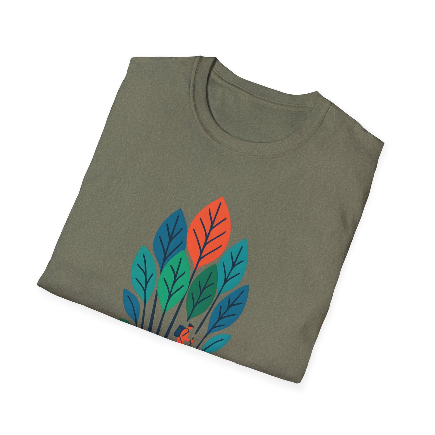 Hiker in Leaves T-Shirt