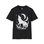 Celestial Howling Wolf T-Shirt