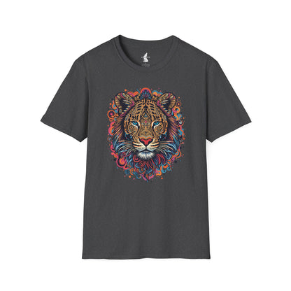 Vibrant Lion Eye-Catching Graphic T-Shirt