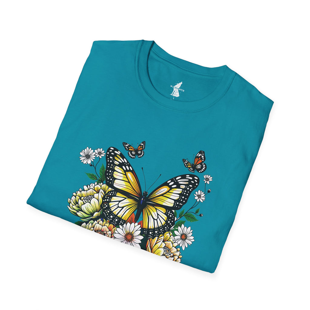 Nature Lover Butterfly Graphic T-Shirt