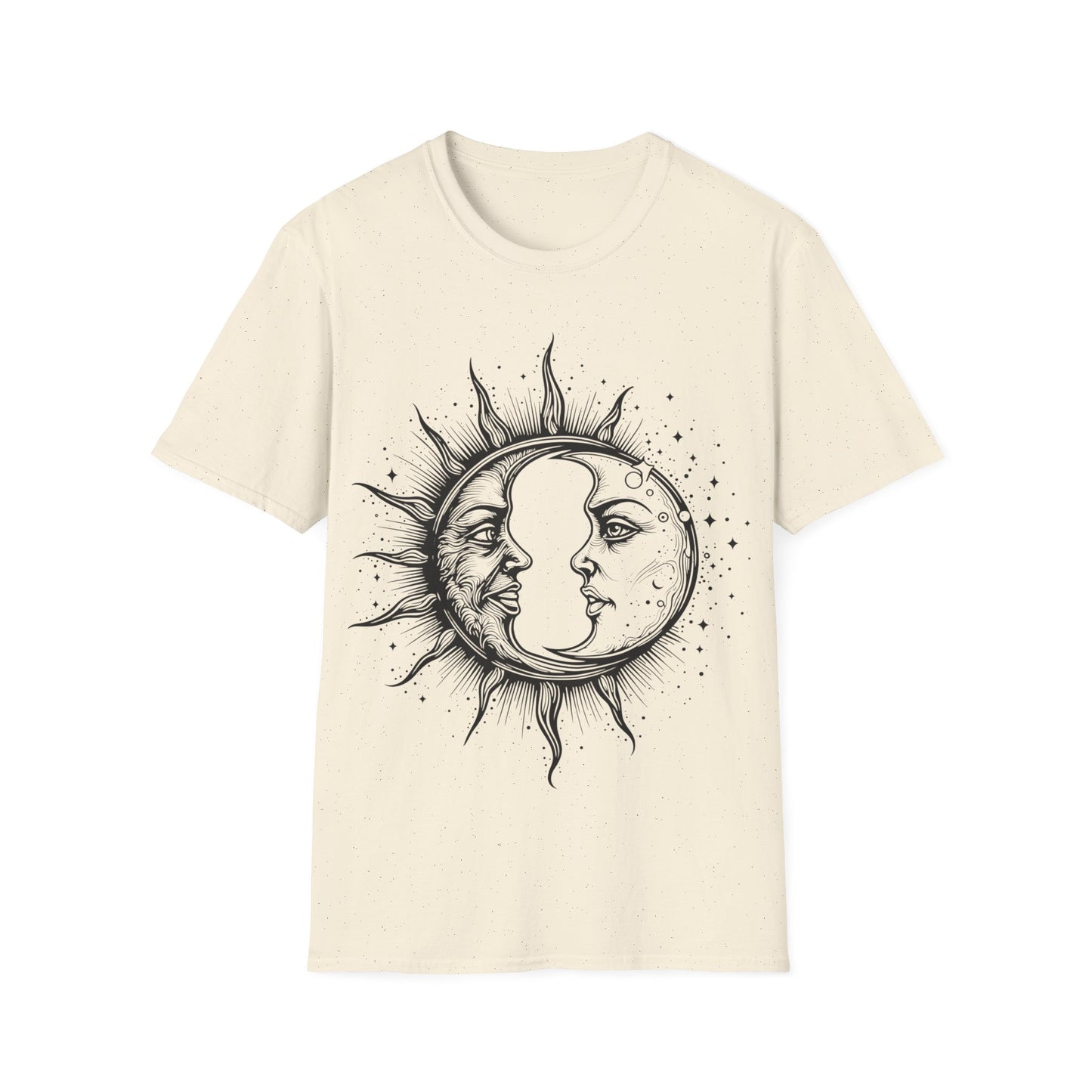 Sun & Moon Graphic Unisex T-Shirt | Celestial Art Tee for All Occasions