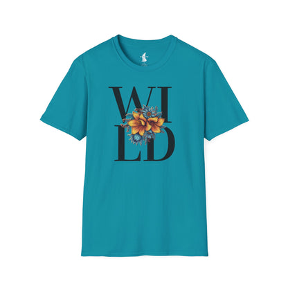 Wild Text Graphic T-Shirt