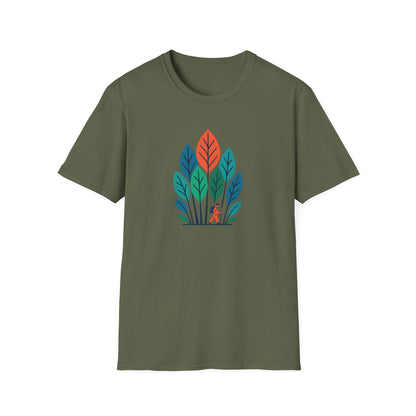 Hiker in Leaves T-Shirt
