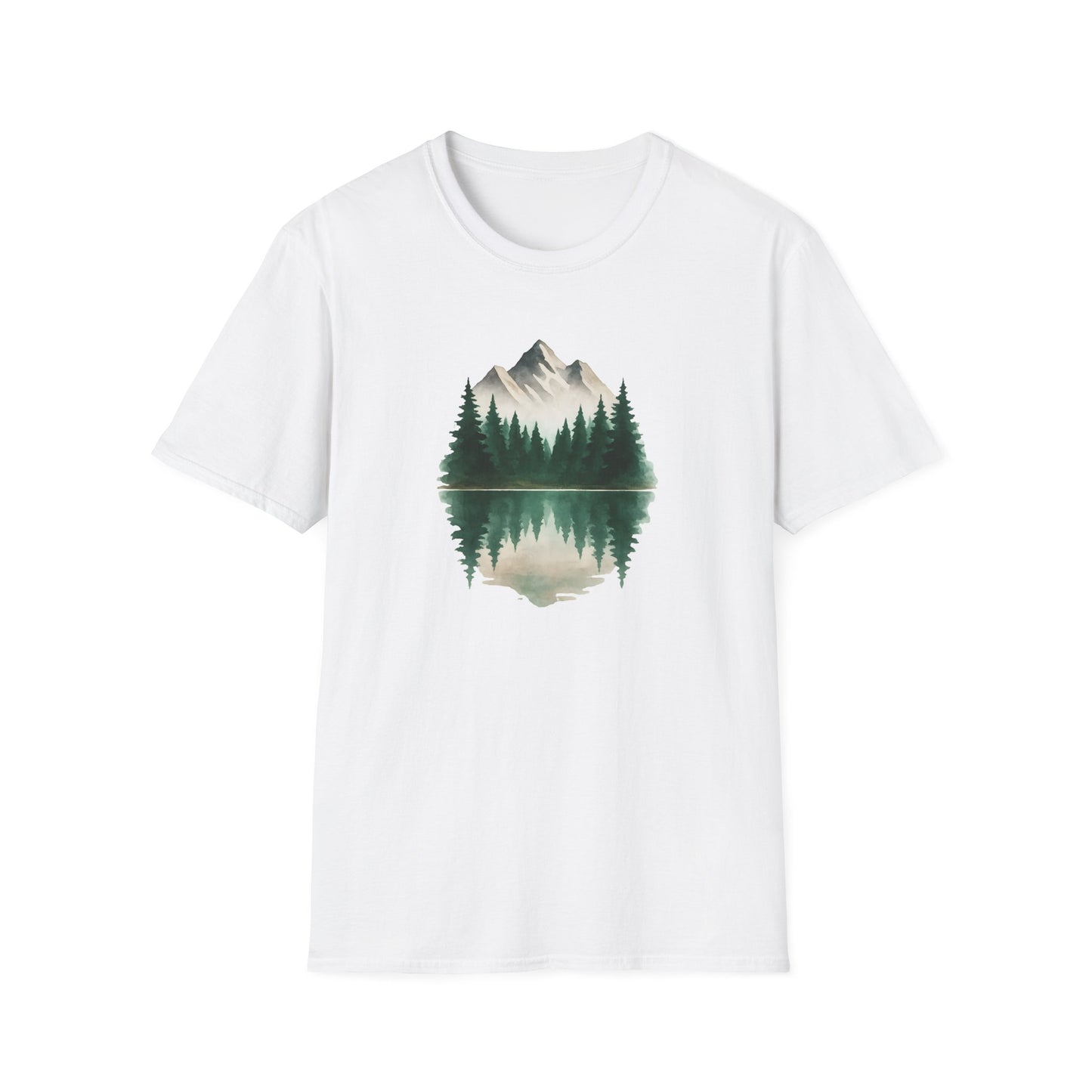 Mountain Lake Reflection T-Shirt