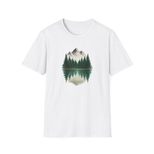 Mountain Lake Reflection T-Shirt