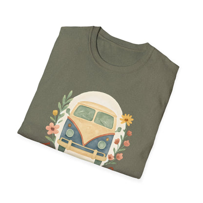 Floral Camper Van T-Shirt