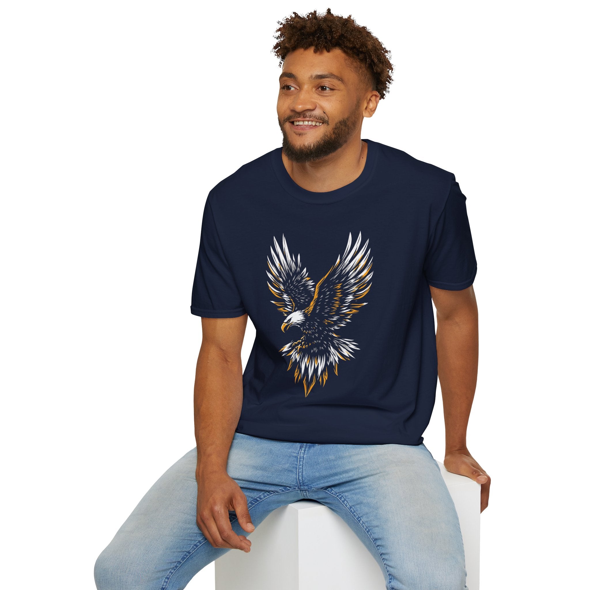 Bold Wild Eagle Graphic T-Shirt
