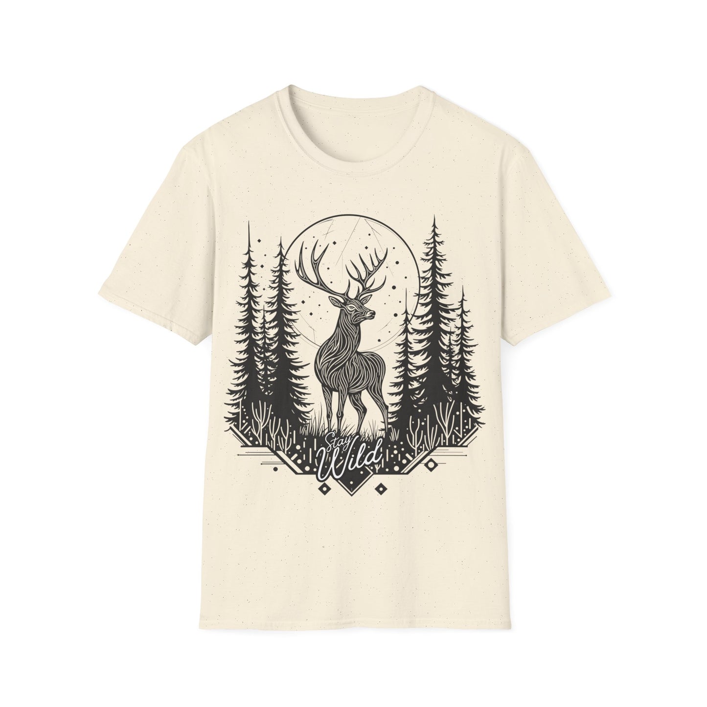 Wildlife Inspired Unisex Softstyle T-Shirt - Nature Lover Gift