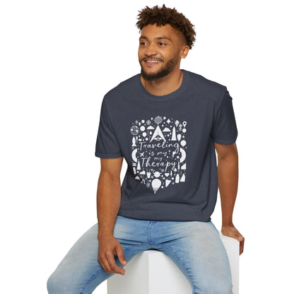 Traveling is My Therapy T-Shirt
