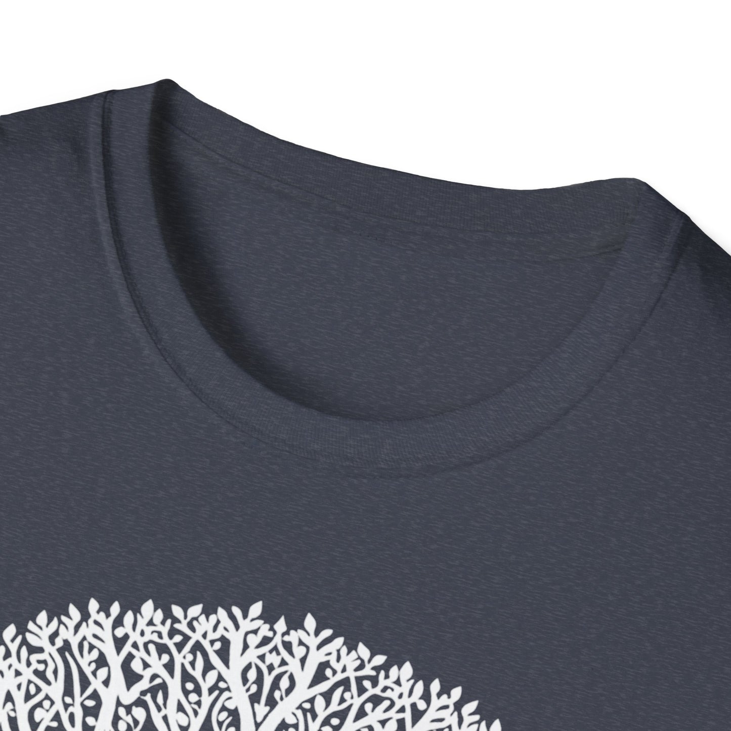 Tree of Life Unisex Softstyle T-Shirt – Nature Inspired Design for Eco-Lovers