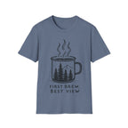 First Brew Best View T-Shirt