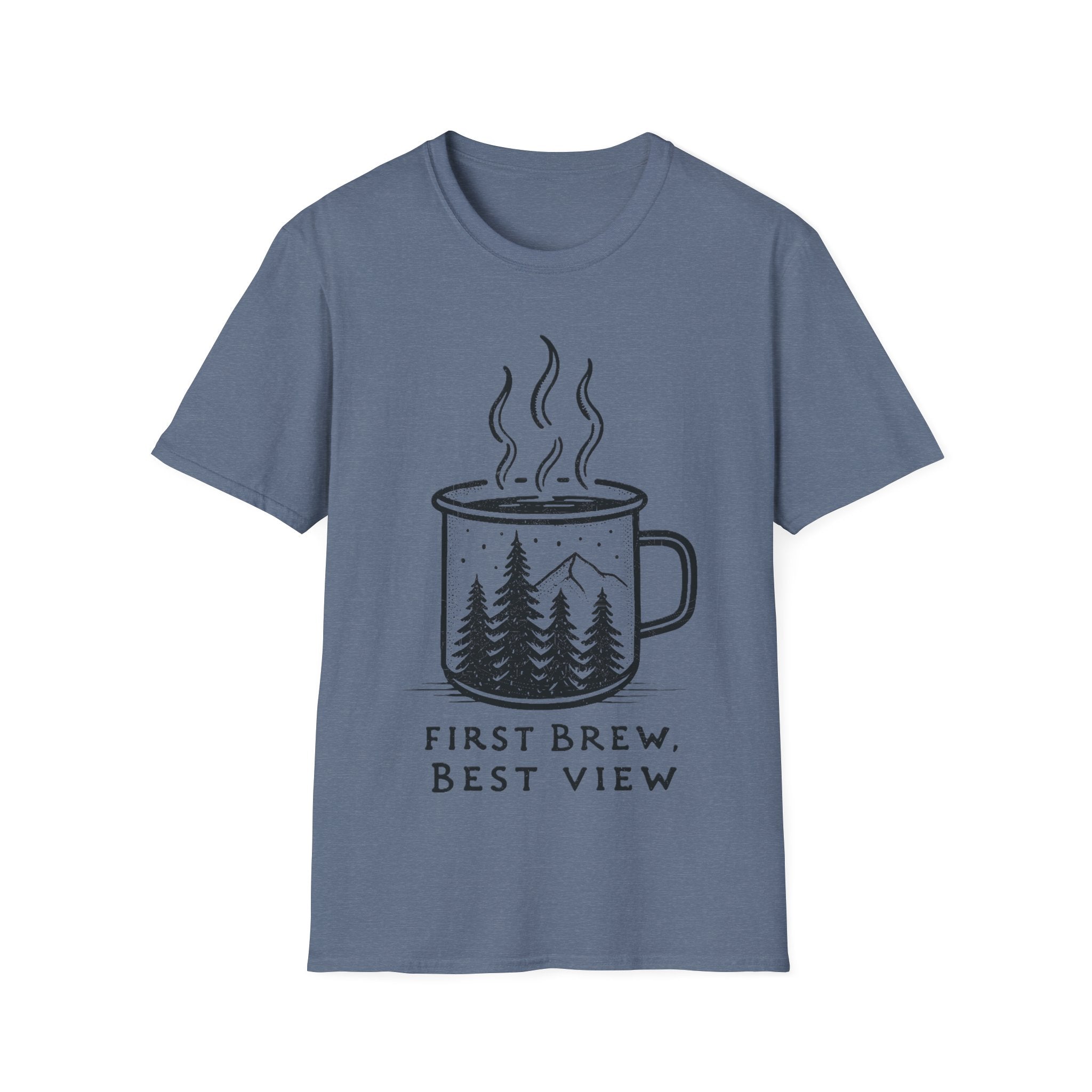First Brew Best View T-Shirt