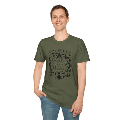 Traveling is My Therapy T-Shirt