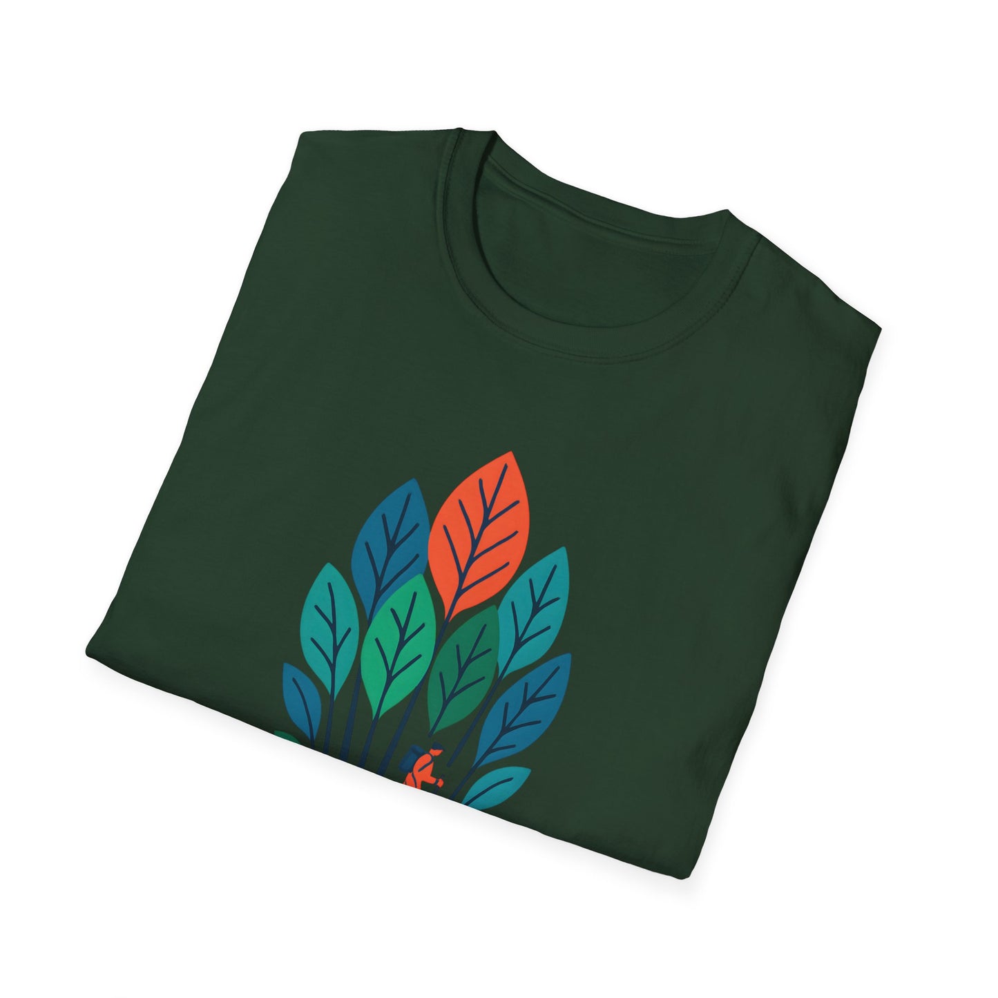Hiker in Leaves T-Shirt