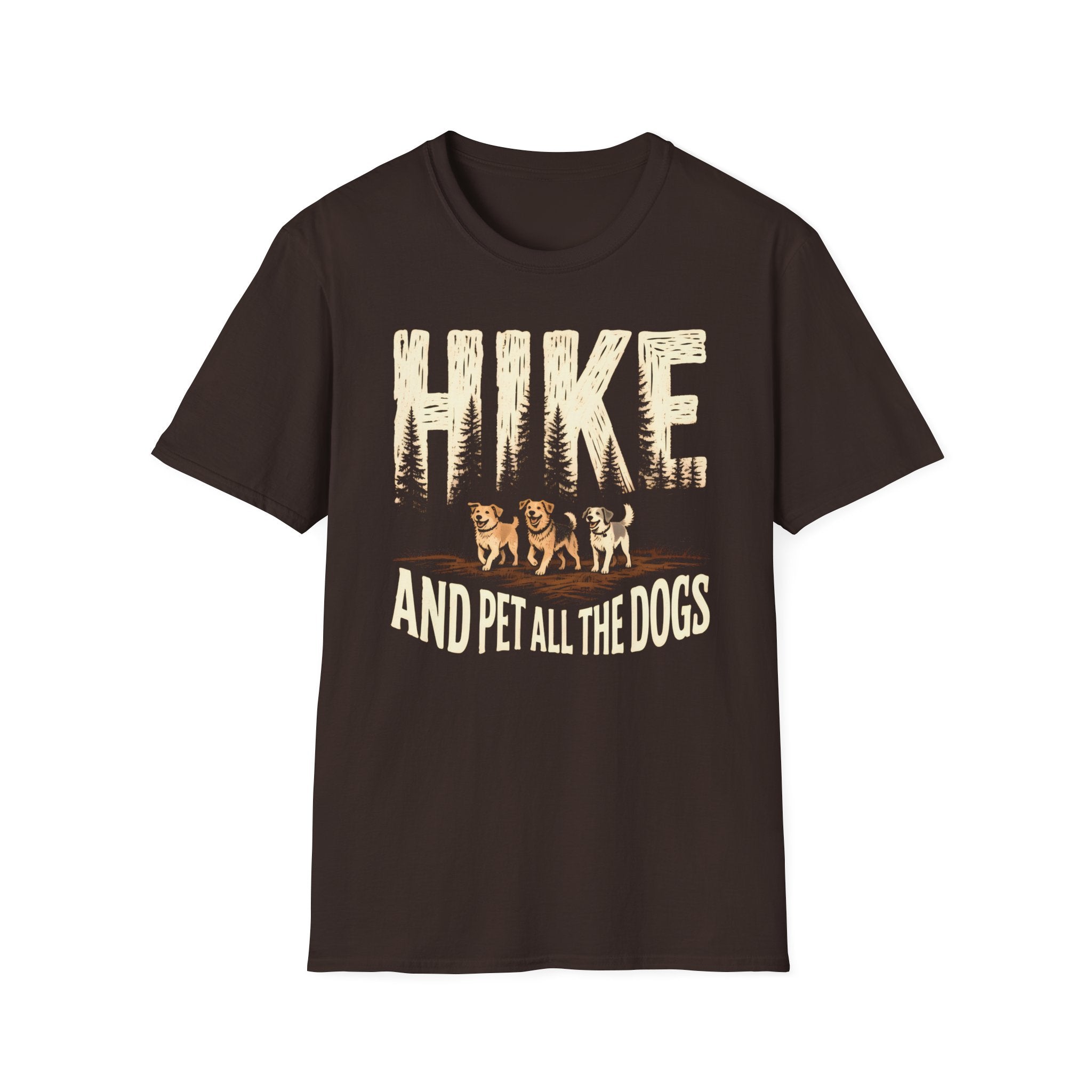 Hike And Pet All The Dogs T-Shirt