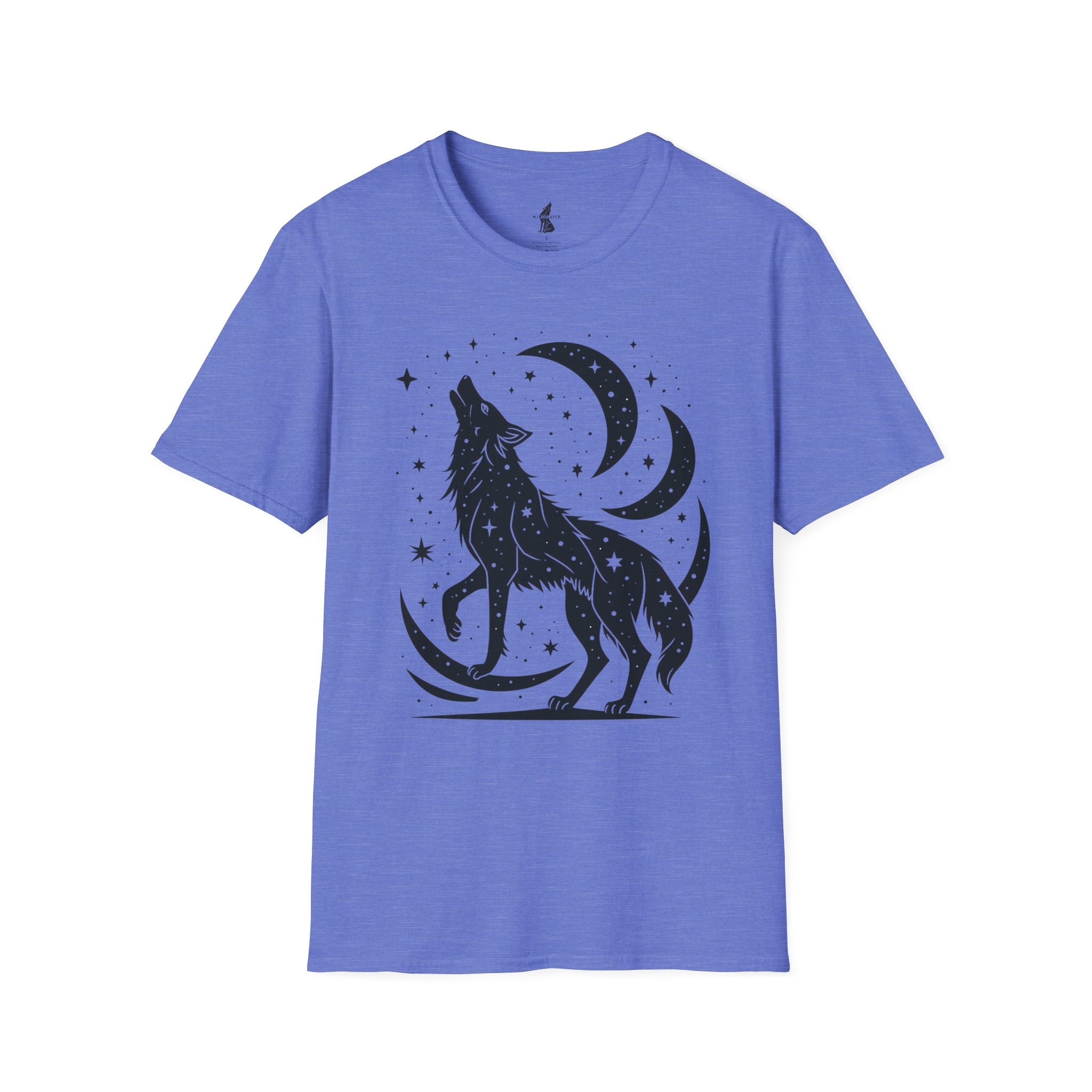Celestial Howling Wolf T-Shirt