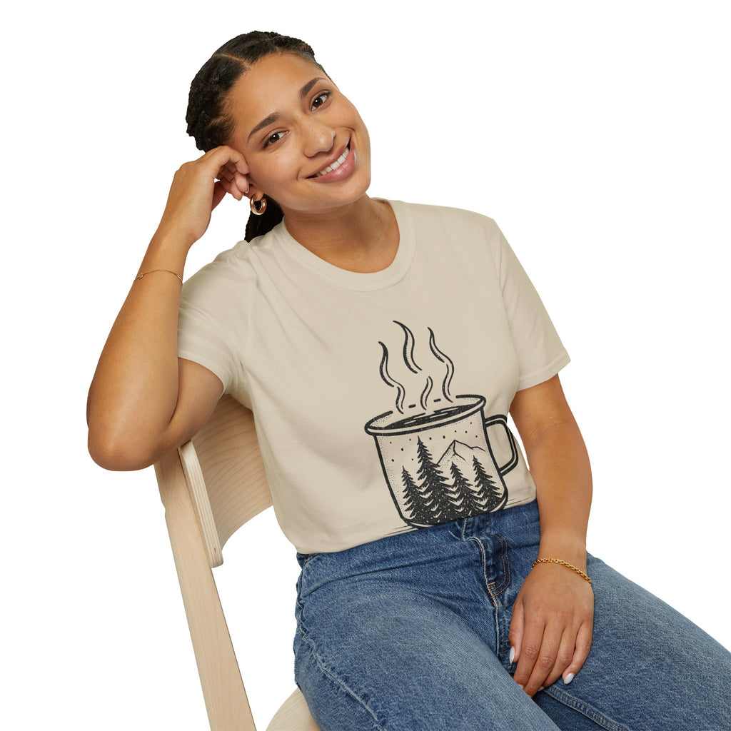 First Brew Best View T-Shirt