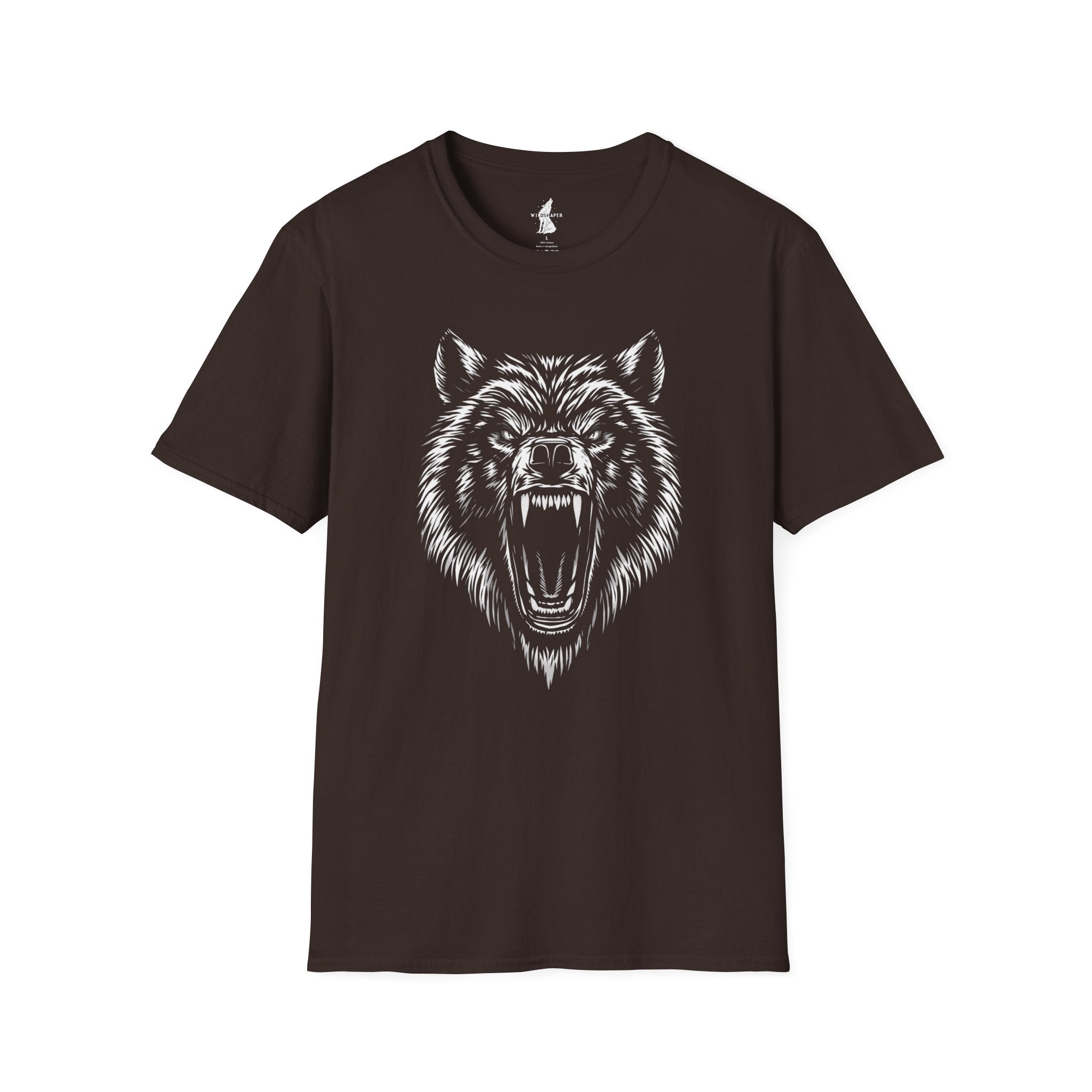 Fierce Wolf Graphic T-Shirt
