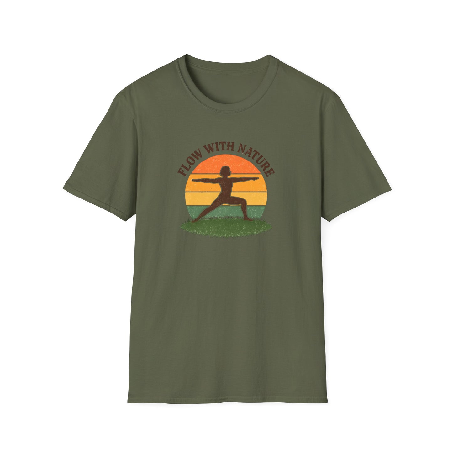 Sunset Nature Yoga T-Shirt