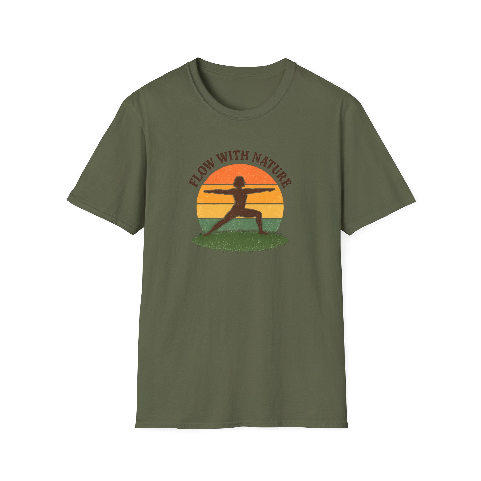 Sunset Nature Yoga T-Shirt