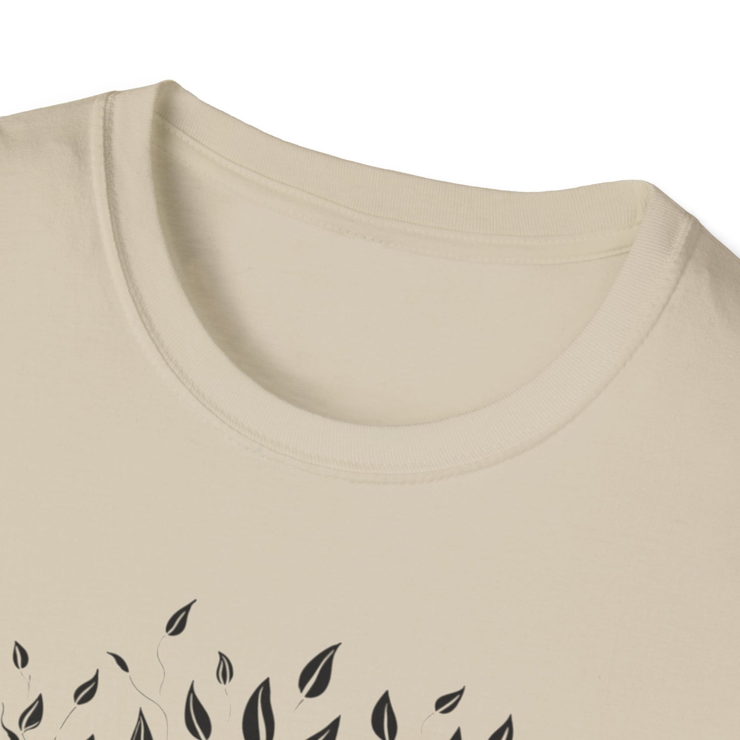 Nature-Inspired Unisex Softstyle T-Shirt - Tree of Life Design