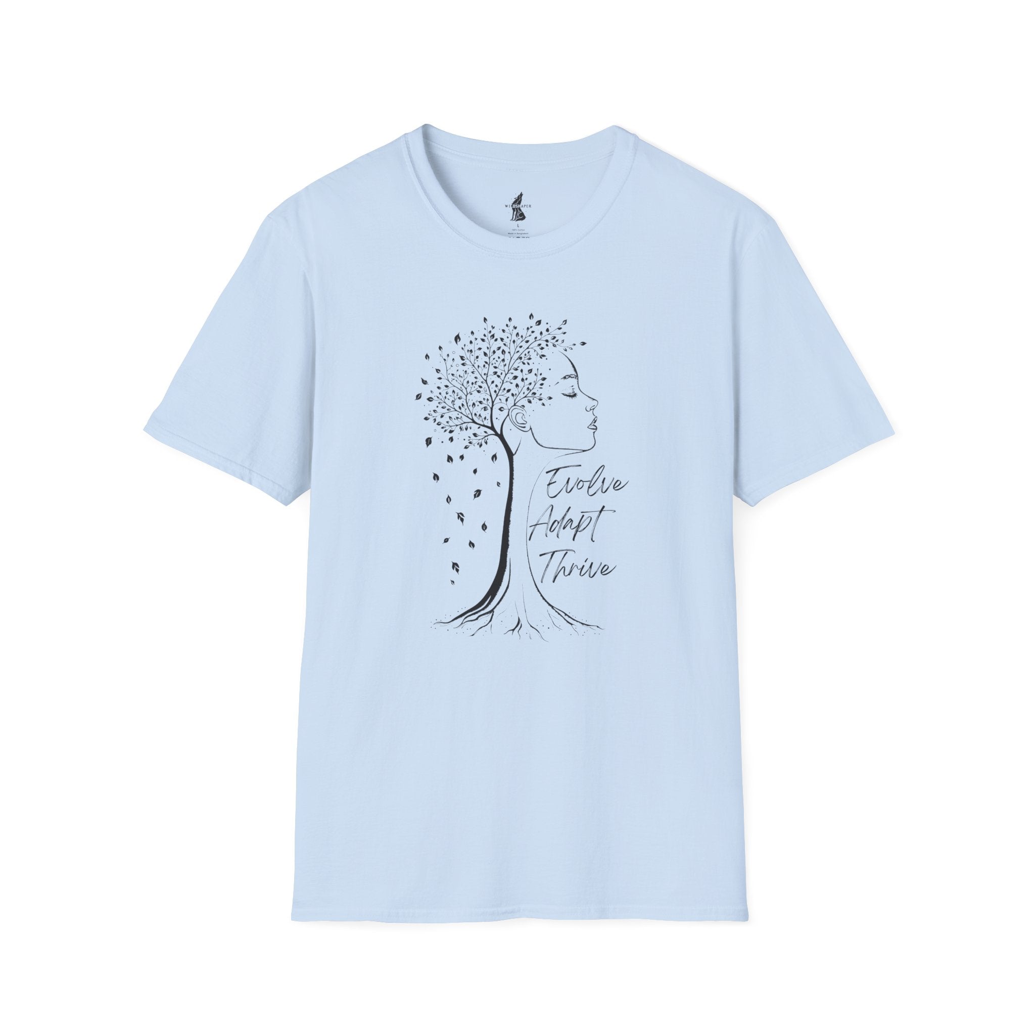 Evolve Adapt Thrive Like Nature Graphic T-shirt