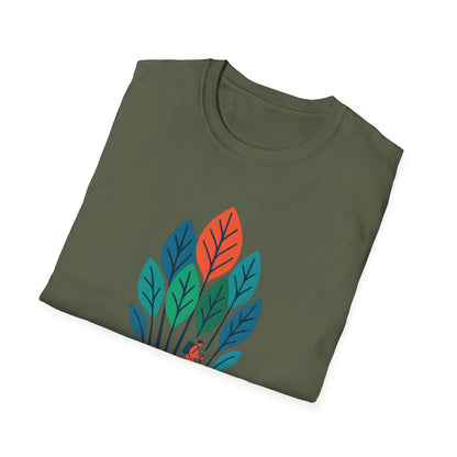 Hiker in Leaves T-Shirt