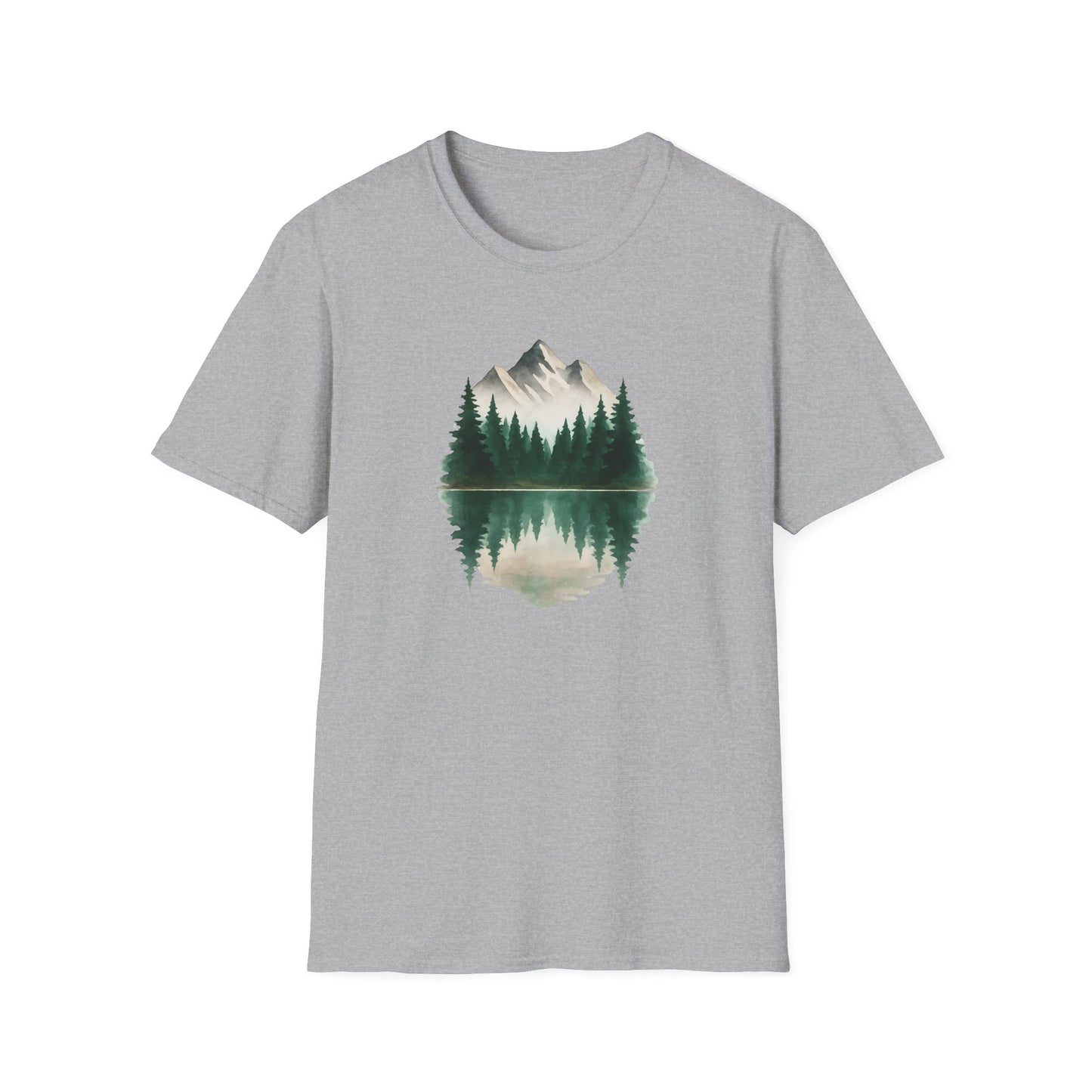 Mountain Lake Reflection T-Shirt