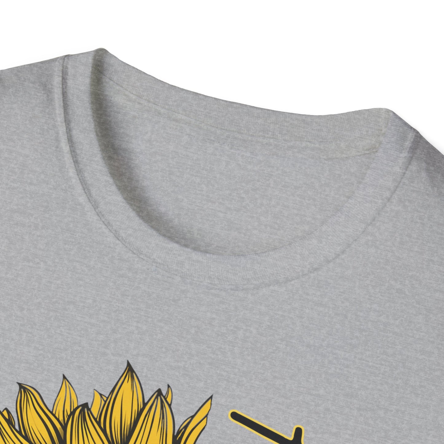 Flourish Sunflower Unisex Softstyle T-Shirt