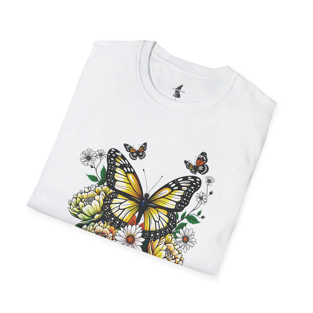 Nature Lover Butterfly Graphic T-Shirt