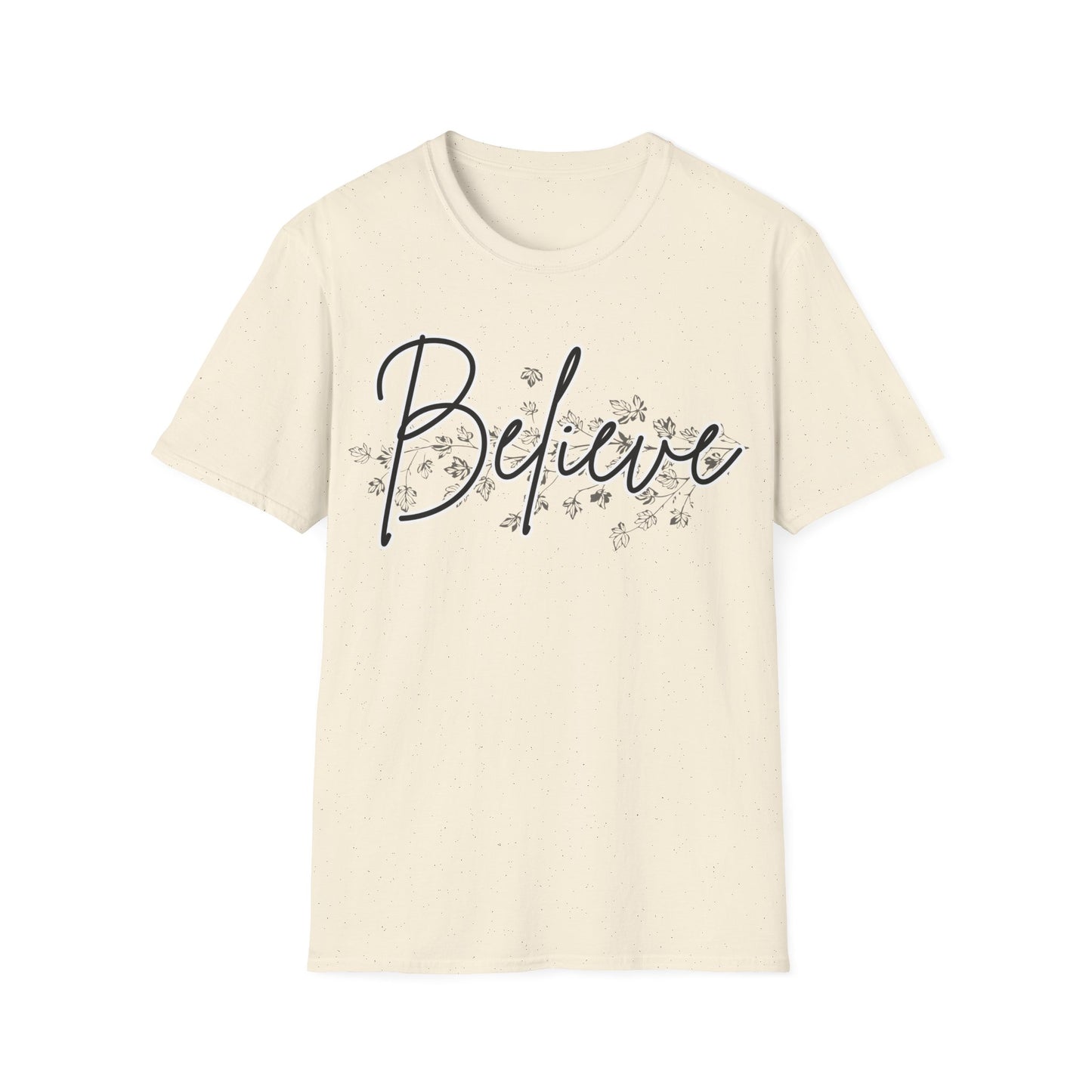 Inspirational 'Believe' Unisex Softstyle T-Shirt - Comfort for Every Occasion