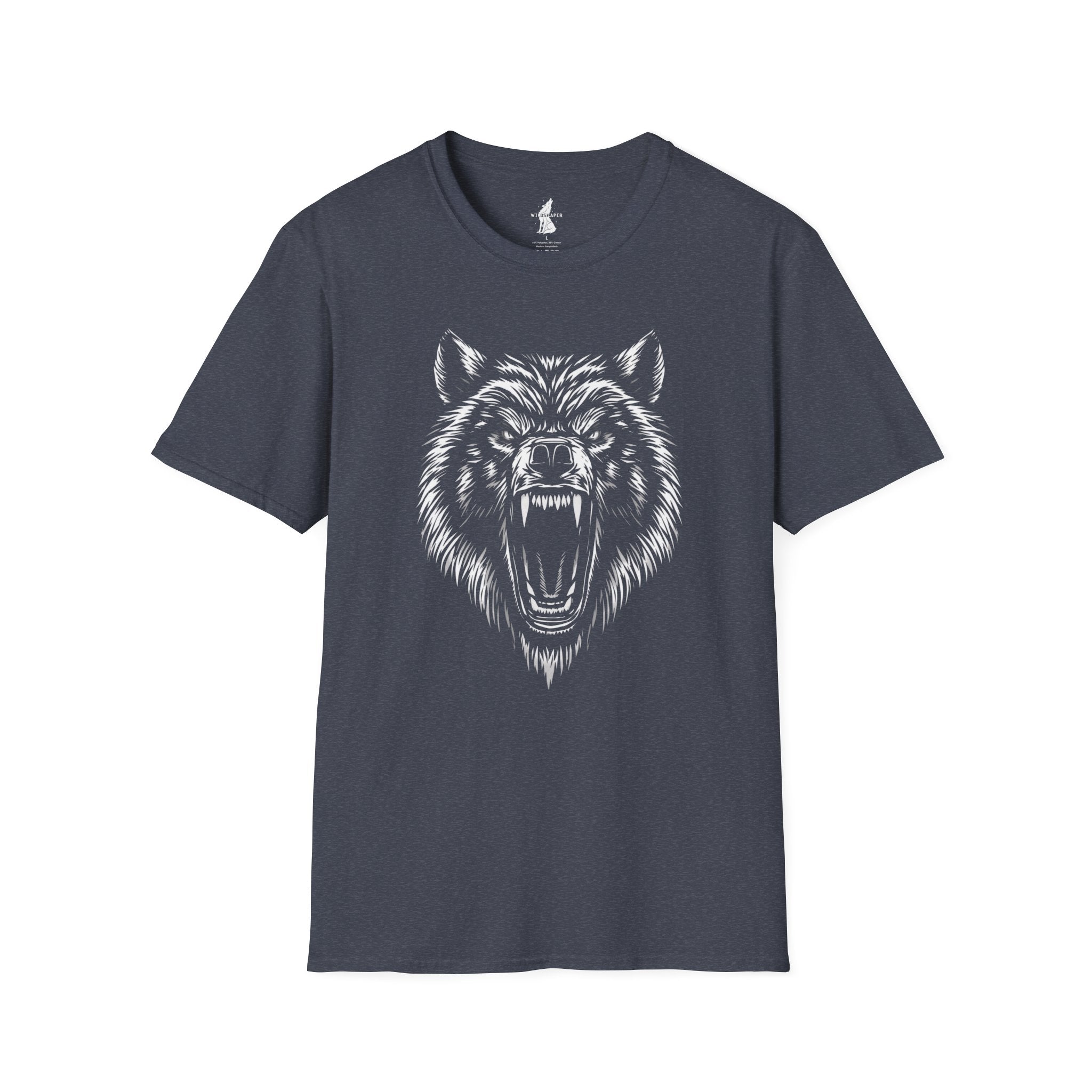 Fierce Wolf Graphic T-Shirt