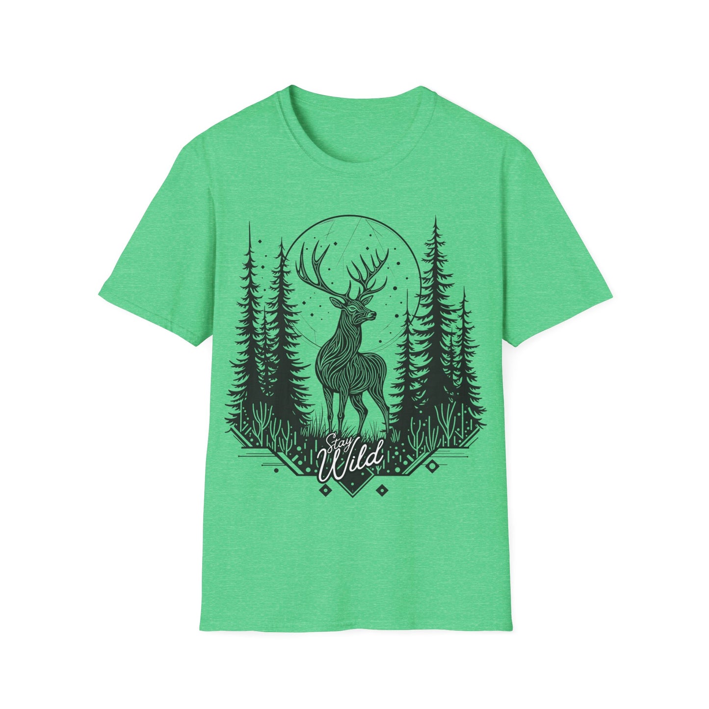 Wildlife Inspired Unisex Softstyle T-Shirt - Nature Lover Gift