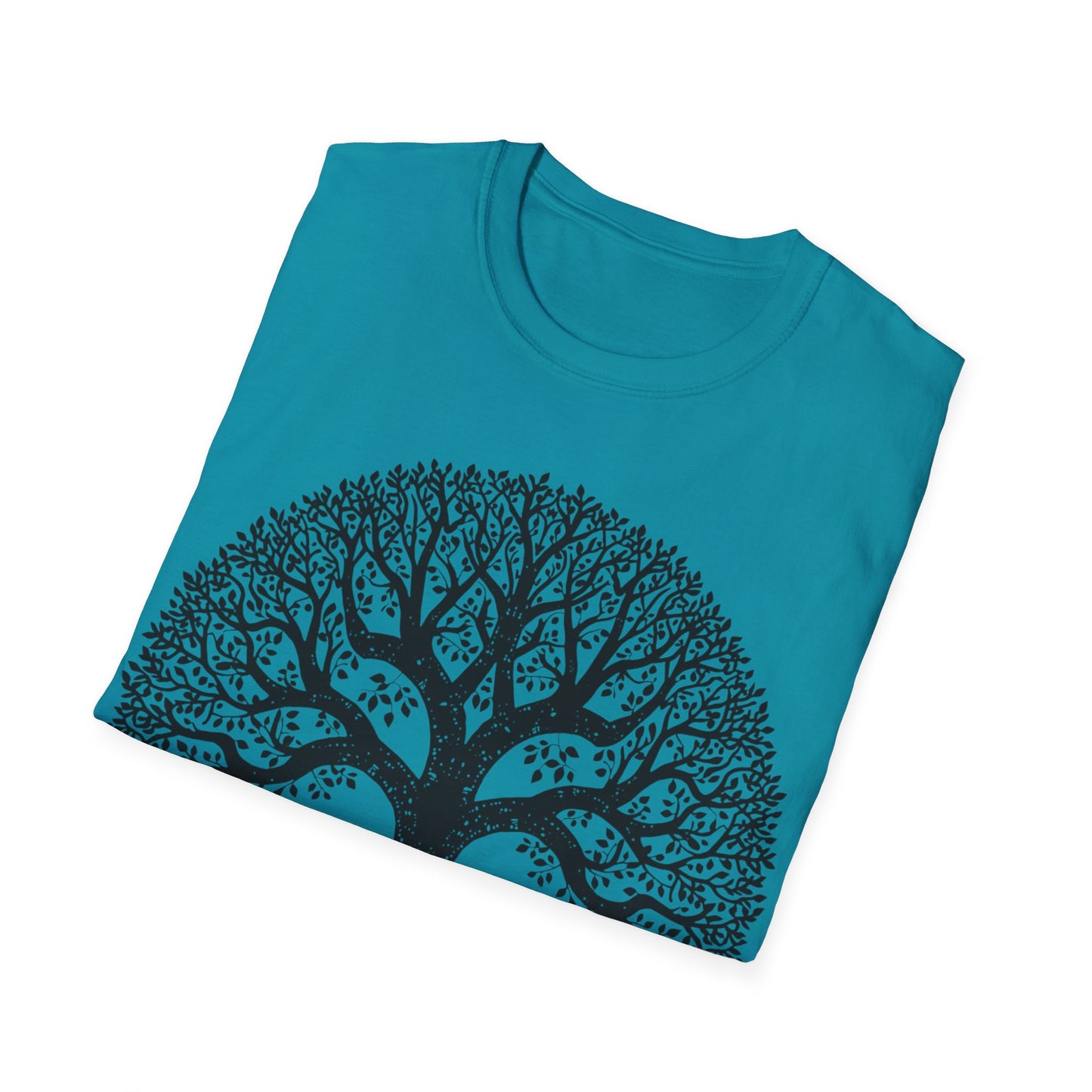 Tree of Life Unisex Softstyle T-Shirt – Nature Inspired Design for Eco-Lovers