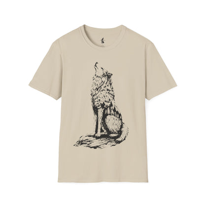 Howling Wolf Silhouette Nature T-Shirt
